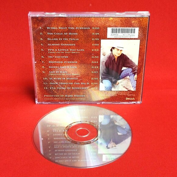 Mark Chestnutt Greatest Hits CD Signed 1996 - Picture 8 of 8
